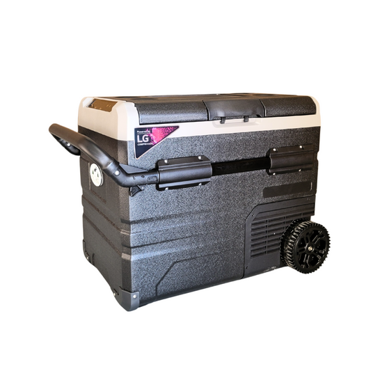 Chilly Moose Wheeled 45L Portable Fridge-Freezer - Battery Included - LG Compressor